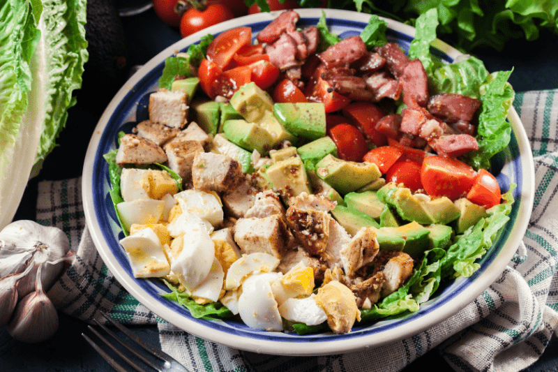 Strawberry Chicken Cobb Salad Recipe
